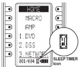 MARANTZ AV8003/ZWA - SLEEP TIMER - 2