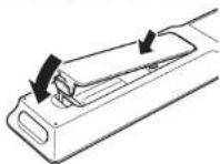 MARANTZ AV8003/ZWA - LOADING BATTERIES - 3