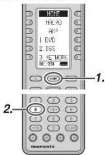 MARANTZ AV8003/ZWA - TO SELECTING THE TUNER - 2
