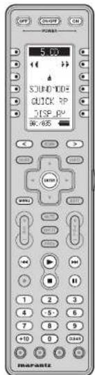 MARANTZ AV8003/ZWA - CONTROLLING A MARANTZ CD PLAYER (CD MODE) - 1