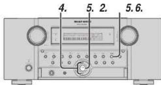 MARANTZ AV8003/ZWA - NAME INPUT OF THE PRESET STATION. - 1