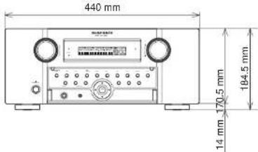 MARANTZ AV8003/ZWA - TECHNICAL SPECIFICATIONS - 2