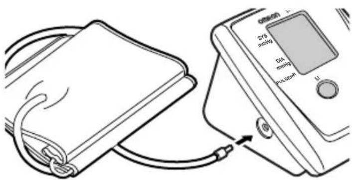 OMRON MX3 Plus - Connect cuff - 1
