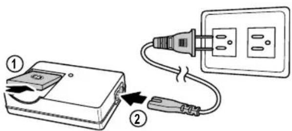 GE A1050 - Charging the battery (except A Series) - 1