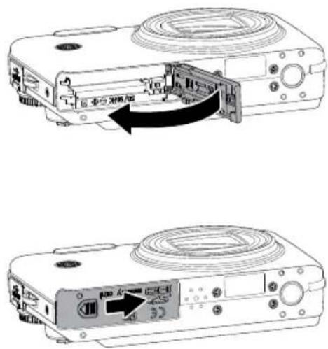GE A1250 - Inserting the battery (E Series / J Series) - 4