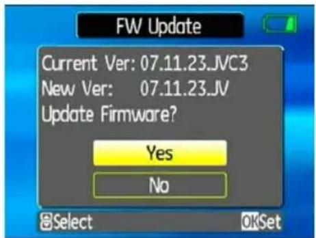 GE A1250 - FW Ver. (Firmware version) - 1