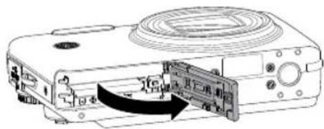 GE A1250 - Inserting the battery (E Series / J Series) - 2
