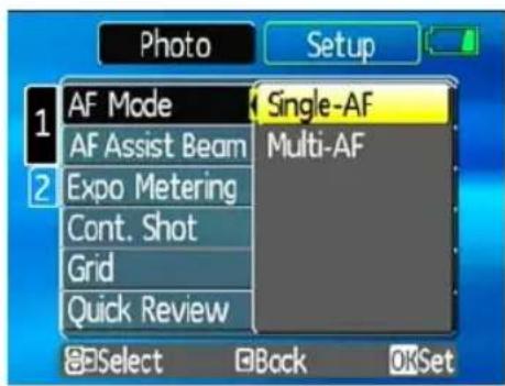 GE A1250 - Still menu - 2