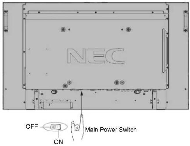 NEC MultiSync P402-TMX4P - Power ON and OFF Modes - 1
