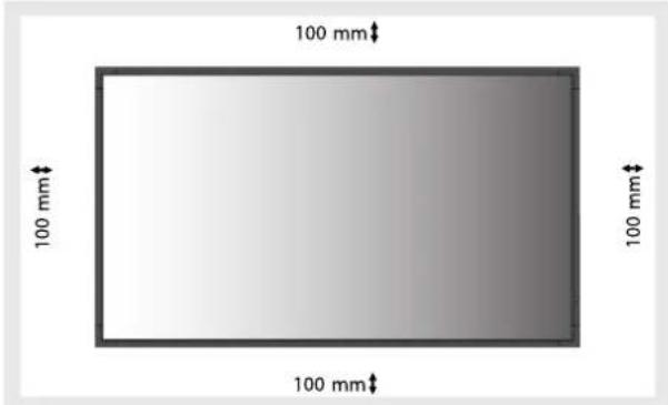 NEC MultiSync P402-TMX4P - Ventilation Requirements - 1