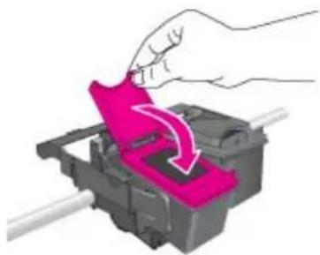 HP ENVY 114 D411c - To replace the cartridges - 5