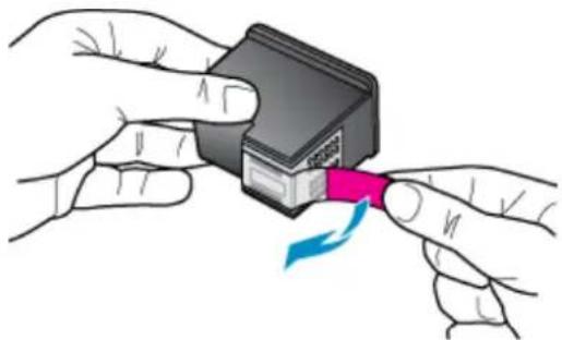 HP ENVY 114 D411c - To replace the cartridges - 3