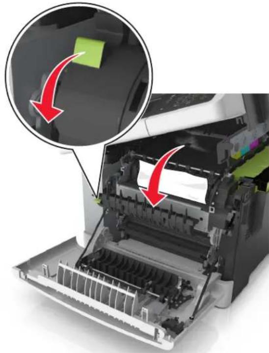 LEXMARK CX410e - [x]-page jam, clear standard bin [203.xx] - 6