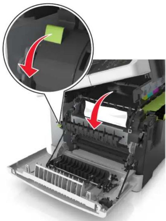 LEXMARK CX410e - [x]-page jam, open front door to clear fuser [202.xx] - 4