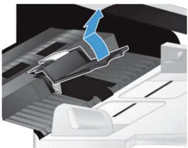 HP Scanjet Enterprise 8500 fn1 - Remplacement de la bande de séparation - 6