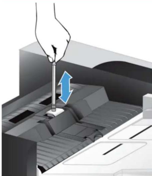 HP Scanjet Enterprise 8500 fn1 - Remplacement de la bande de séparation - 9