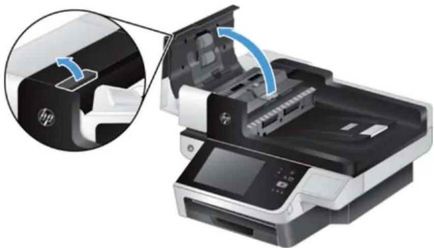 HP Scanjet Enterprise 8500 fn1 - Remplacement des rouleaux - 3