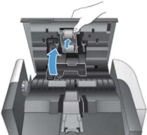 HP Scanjet Enterprise 8500 fn1 - Remplacement des rouleaux - 11