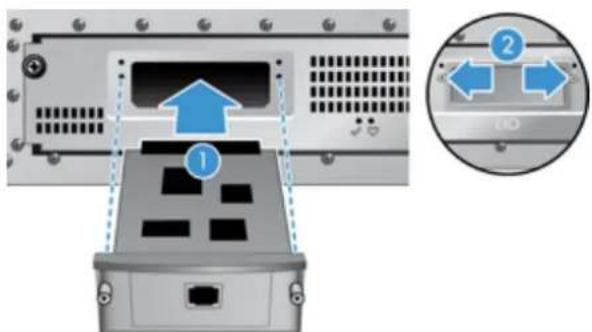 HP Scanjet Enterprise 8500 fn1 - Installer une carte Jetdirect - 3