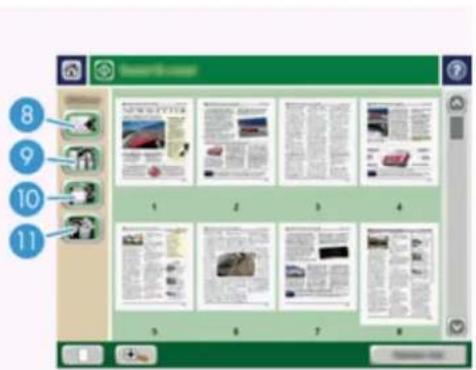 HP Scanjet Enterprise 8500 fn1 - Prévisualisation d'une numérisation - 2