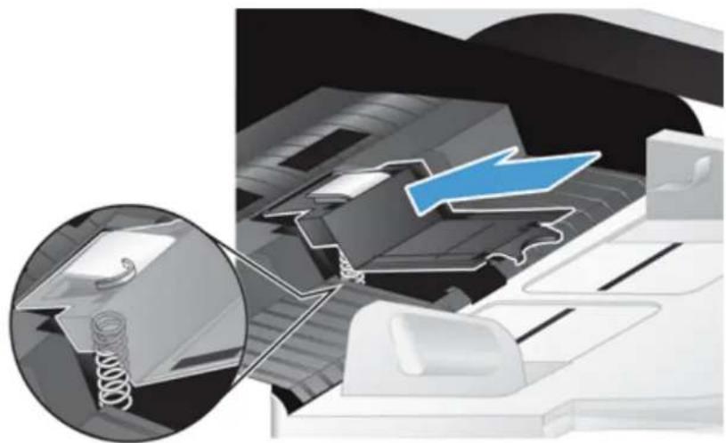 HP Scanjet Enterprise 8500 fn1 - Remplacement de la bande de séparation - 7
