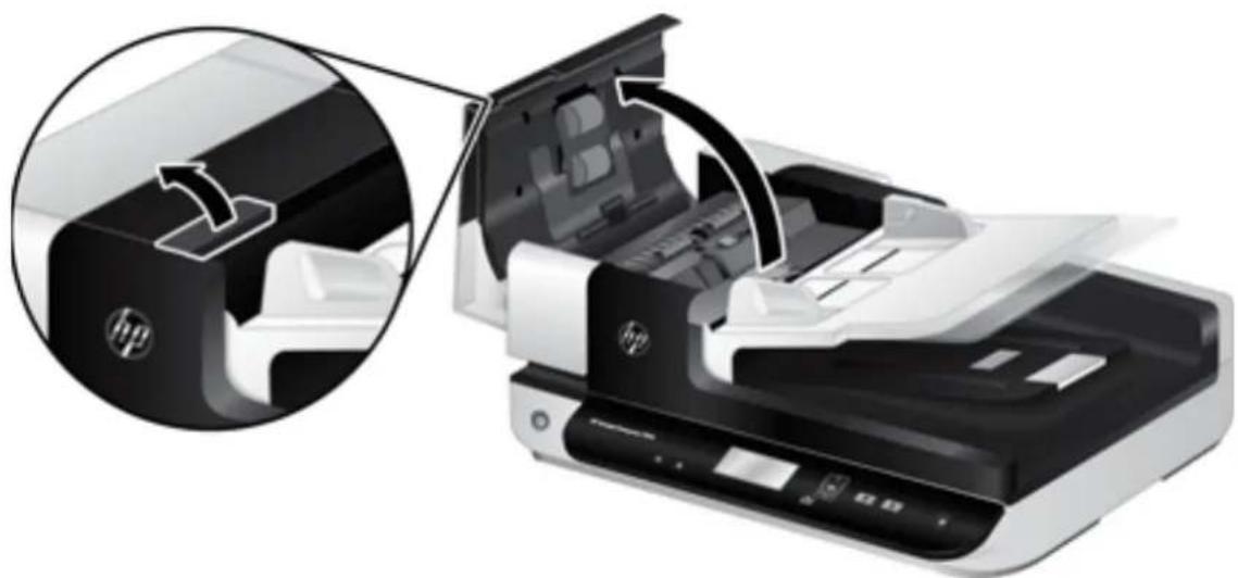 HP Scanjet Enterprise 7500 - Remplacement des rouleaux - 3