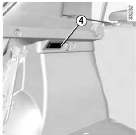 DACIA Sandero (2011) - Map reading lights - 1
