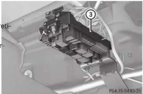 Mercedes-Benz G-Class (2014) - Protection de l'équipement électrique - 1