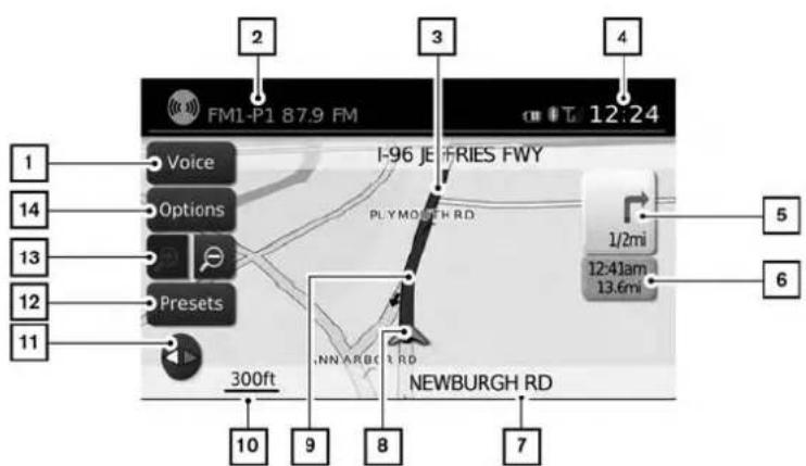 NISSAN Versa Sedan (2014) - 3-2Mapsettings - 1