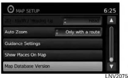 NISSAN Versa Sedan (2014) - 3-8Mapsettings - 2