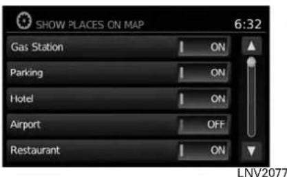 NISSAN Versa Sedan (2014) - 3-8Mapsettings - 3