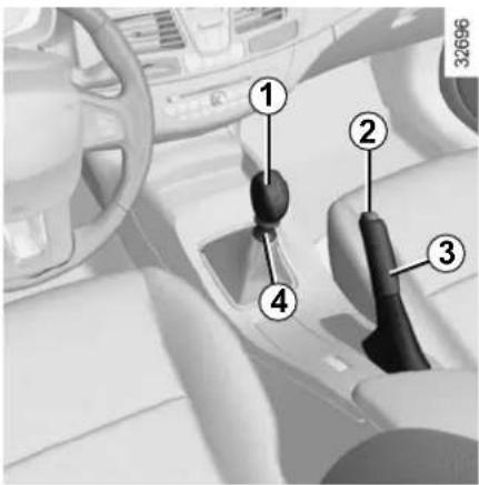 RENAULT Laguna (2012) - LEVIER DE VITESSES/FREIN À MAIN - 1