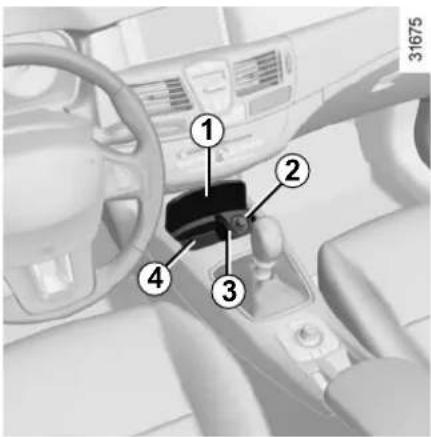 RENAULT Laguna (2012) - CENDRIER, ALLUME-CIGARES, PRISE ACCESSOIRES - 1