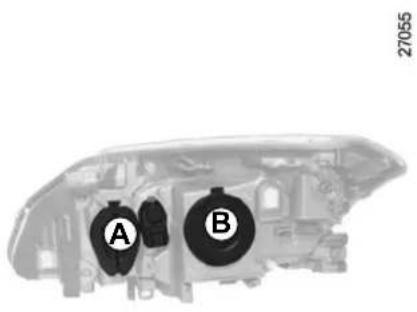RENAULT Laguna (2012) - PROJECTEURS AVANT : remplacement des lampes (1/4) - 1
