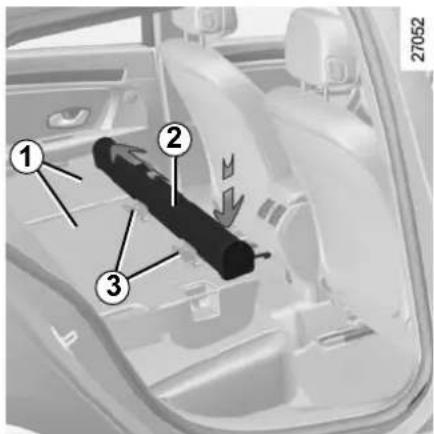 RENAULT Laguna (2012) - FILET DE SÉPARATION DE BAGAGES (1/3) - 3