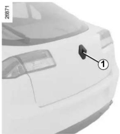 RENAULT Laguna (2012) - COFFRE À BAGAGES - 1