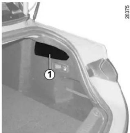 RENAULT Laguna (2012) - FEUX ARRIÈRE ET LATÉRAUX : remplacement des lampes (5/6) - 1