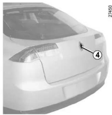 RENAULT Laguna (2012) - Déverrouillage du véhicule - 2
