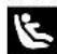 RENAULT Laguna (2012) - Siège enfant fixé à l'aide de la fixation ISOFIX - 1