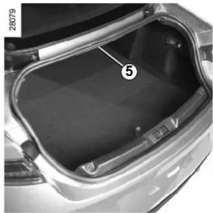 RENAULT Laguna (2012) - ÉCLAIRAGE INTÉRIEUR : remplacement des lampes (2/2) - 2