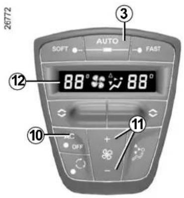 26772 3 SOFT AUTO FAST 12 88° 88° 11 10 OFF -