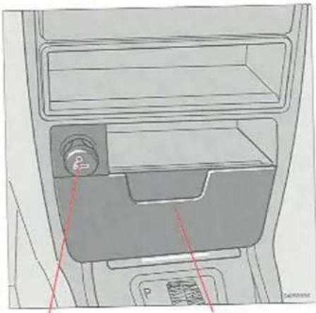 VOLVO 940 (1997) - Parking brake - 1