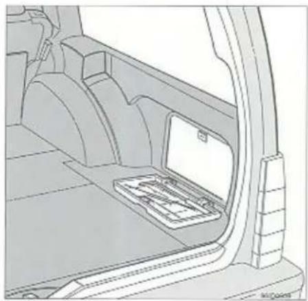 VOLVO 940 (1997) - Cargo space, Estate - 1