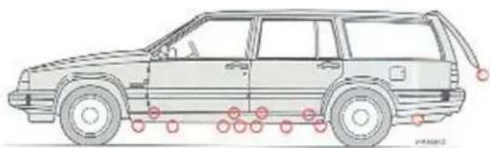 VOLVO 940 (1997) - WARNING! - 2