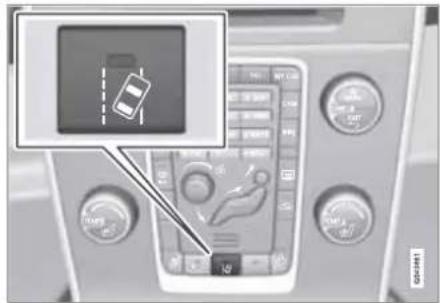 VOLVO V60 (2011) - Système d'alerte de vigilance du conducteur Driver Alert System - LDW\* - 2