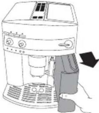 DELONGHI Magnifica ESAM 3200.S EX1 - Filling the Water Tank - 1