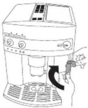 DELONGHI Magnifica ESAM 3200.S EX1 - 15.6: Cómo limpiar el sistema de filtrado: - 1