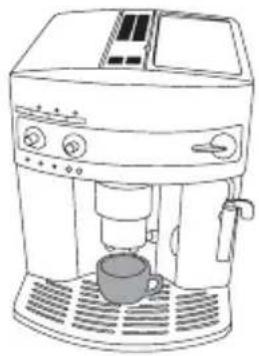 DELONGHI Magnifica ESAM 3200.S EX1 - Preparazione di espresso o caffè lungo (utilizzando caffè in grani) - 1