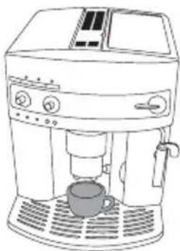 DELONGHI Magnifica ESAM 3200.S EX1 - Preparing Espresso / Coffee (Using Whole Coffee Beans) - 1
