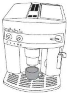 DELONGHI Magnifica ESAM 3200.S EX1 - Cómo preparar un Espresso / Café (utilizando café en grano) - 1